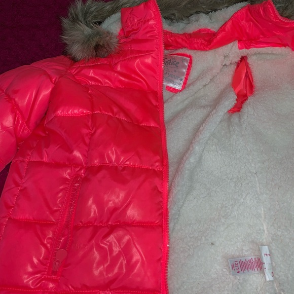 Pink winter jacket - Picture 5 of 7